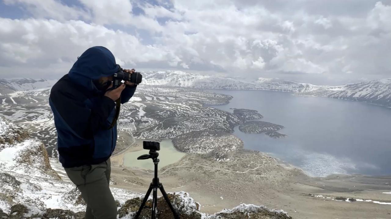Nemrut Dağı ve Krater Göllerinin muhteşem kar manzarası 6