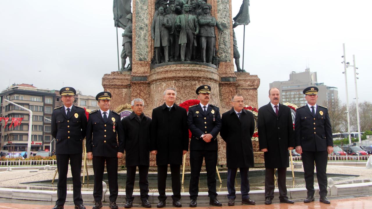 Türk Polis Teşkilatının kuruluşunun 178. yılı Taksim'de kutlandı 2