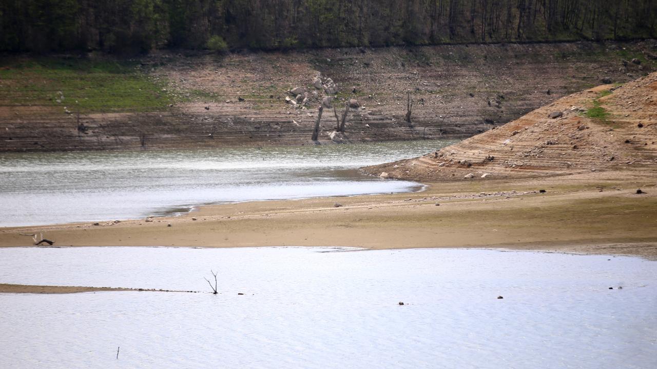 Nisan yağmurları kuruma noktasına gelen Kazandere Barajı'na "can suyu" oldu 2