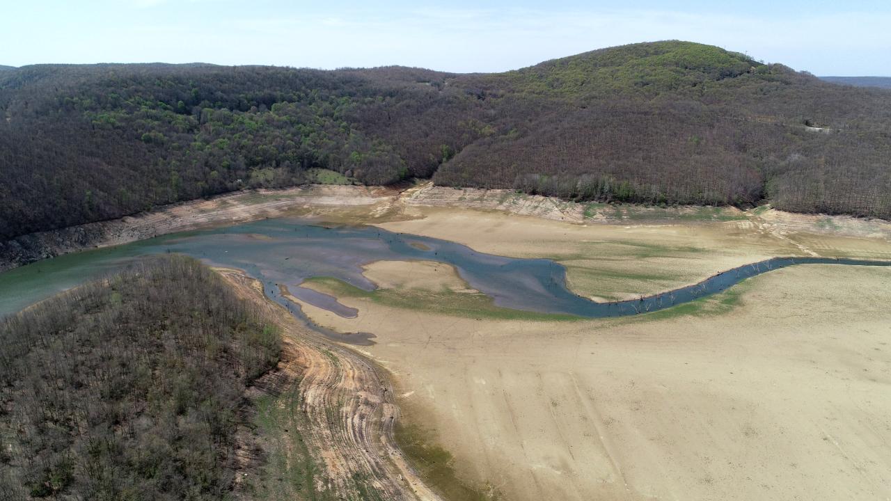 Nisan yağmurları kuruma noktasına gelen Kazandere Barajı'na "can suyu" oldu 3