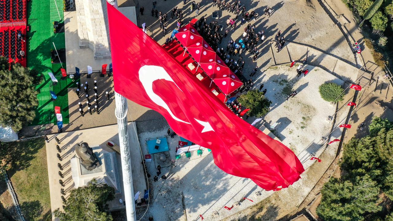 Çanakkale'de destanlaşan 57. Alay, muharebelerin 108'inci yılında anıldı 14