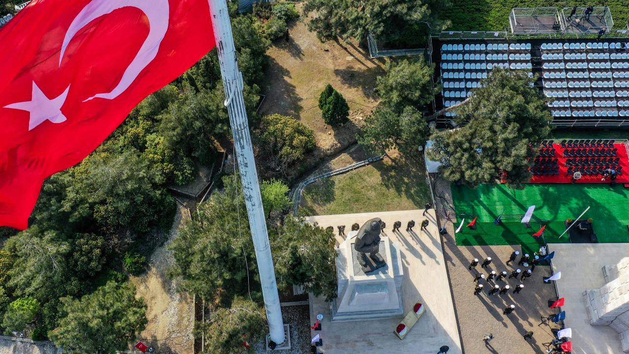 Çanakkale'de destanlaşan 57. Alay, muharebelerin 108'inci yılında anıldı 10
