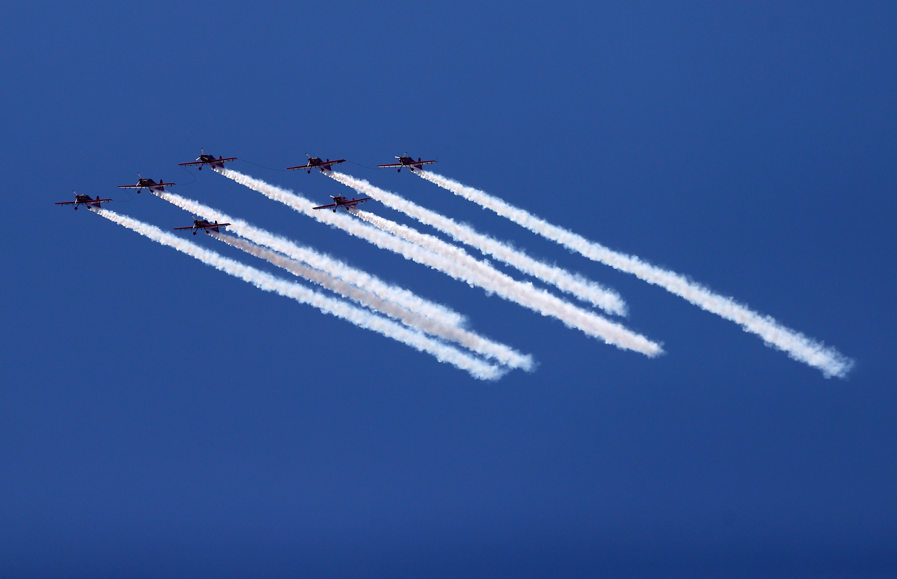TEKNOFEST'te görsel şölen... Görenler hayranlıkla izledi 3