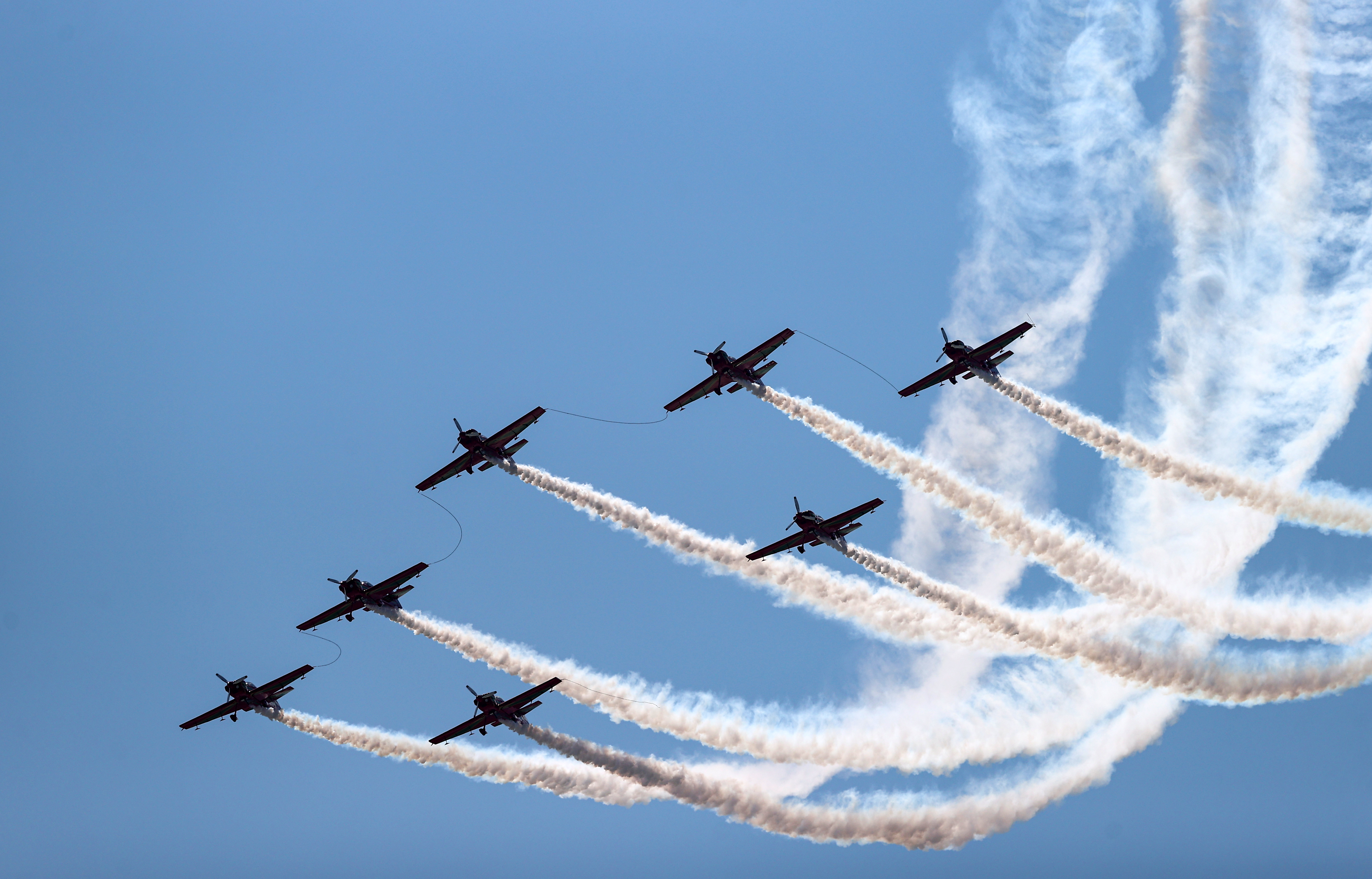 TEKNOFEST'te görsel şölen... Görenler hayranlıkla izledi 9