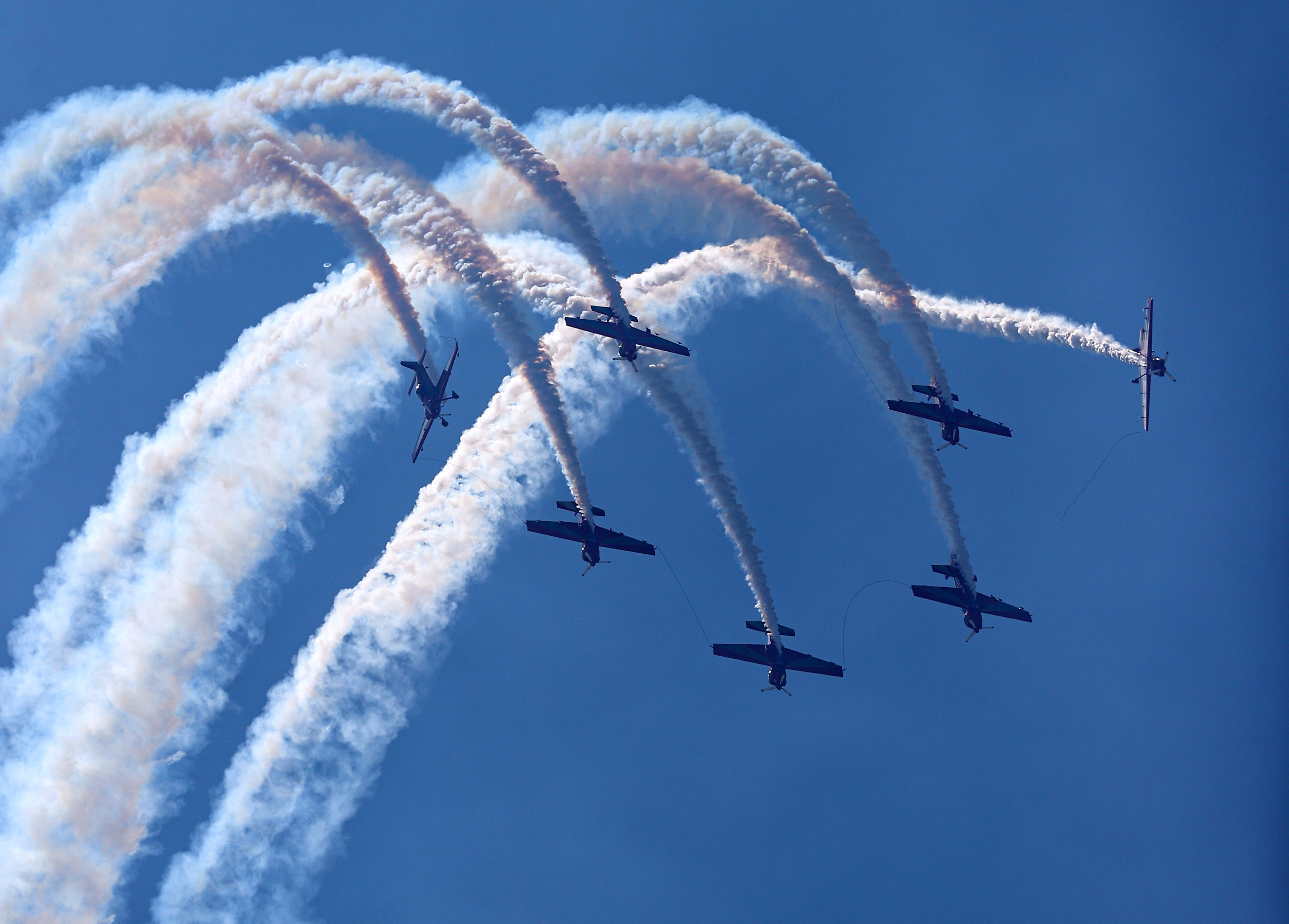 TEKNOFEST'te görsel şölen... Görenler hayranlıkla izledi 8
