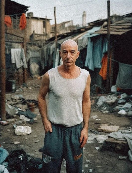 Dünyanın en zenginleri yoksul doğsa nasıl görünürdü? İşte cevabı... 8