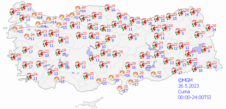 Meteoroloji'den 81 il için flaş uyarı! Şemsiyesiz dışarı çıkmayın: Sağanak bekleniyor 8