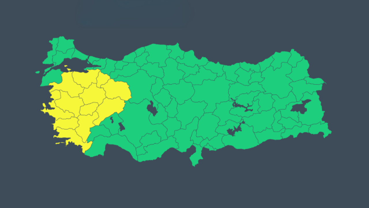 12 ile sarı uyarı: Kuvvetli yağış bekleniyor 2