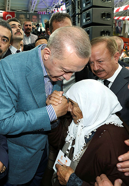 Selime Nine'nin Cumhurbaşkanı Erdoğan hayali gerçek oldu Ankara mitinginde bir araya geldiler 4