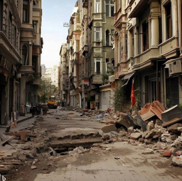 Bakmaya yürek ister… Yapay zeka beklenen İstanbul depremini çizdi 30