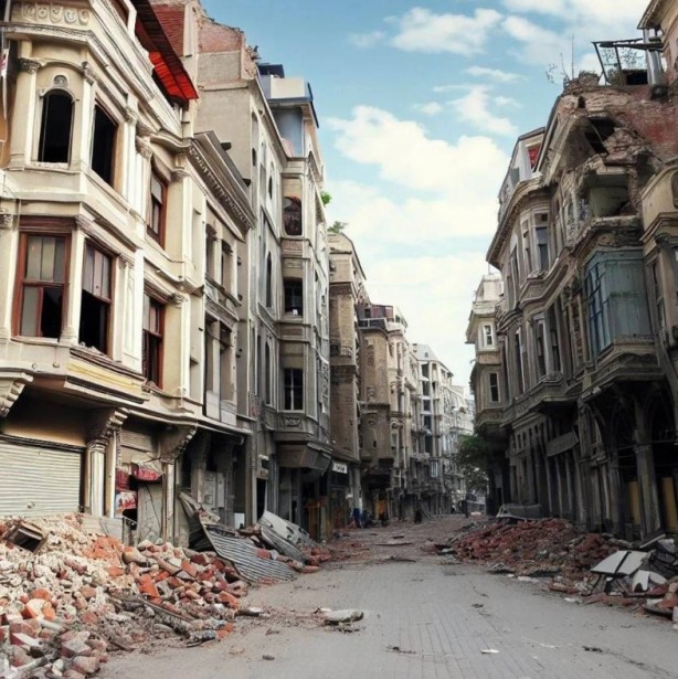 Bakmaya yürek ister… Yapay zeka beklenen İstanbul depremini çizdi 28