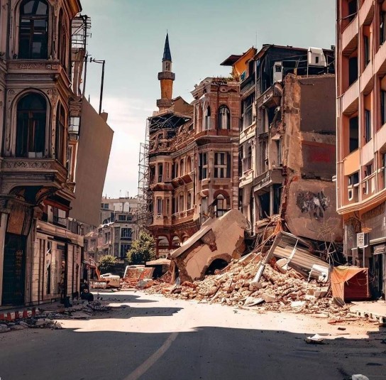 Bakmaya yürek ister… Yapay zeka beklenen İstanbul depremini çizdi 10