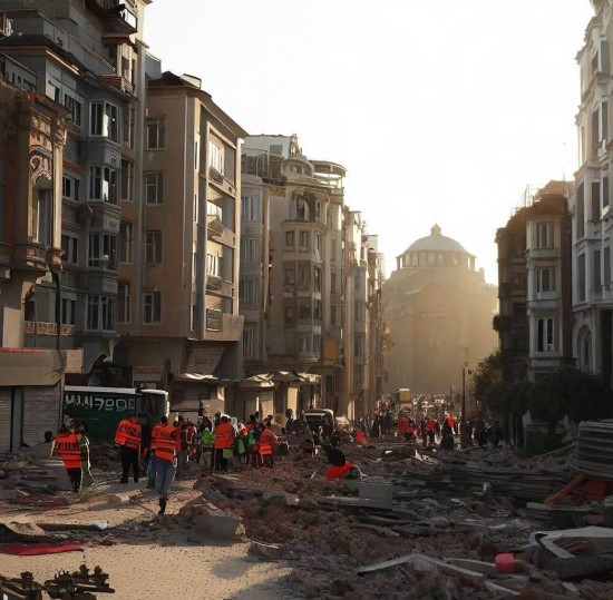 Bakmaya yürek ister… Yapay zeka beklenen İstanbul depremini çizdi 15