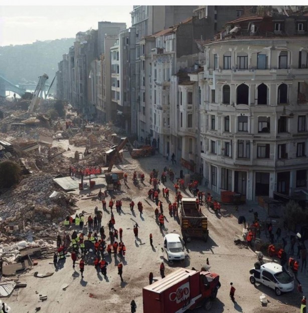 Bakmaya yürek ister… Yapay zeka beklenen İstanbul depremini çizdi 25