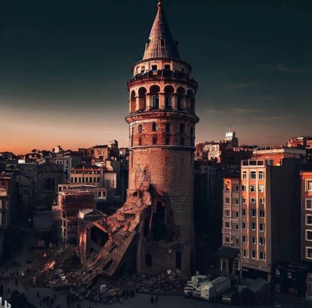 Bakmaya yürek ister… Yapay zeka beklenen İstanbul depremini çizdi 24