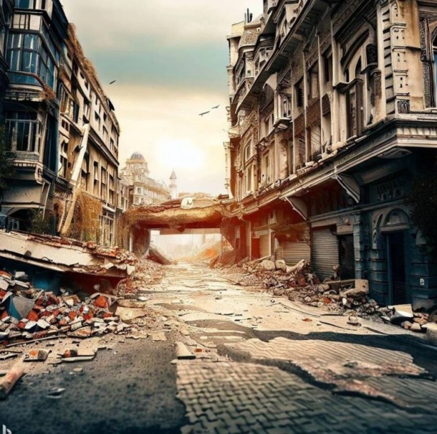 Bakmaya yürek ister… Yapay zeka beklenen İstanbul depremini çizdi 21