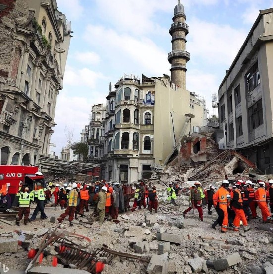 Bakmaya yürek ister… Yapay zeka beklenen İstanbul depremini çizdi 7