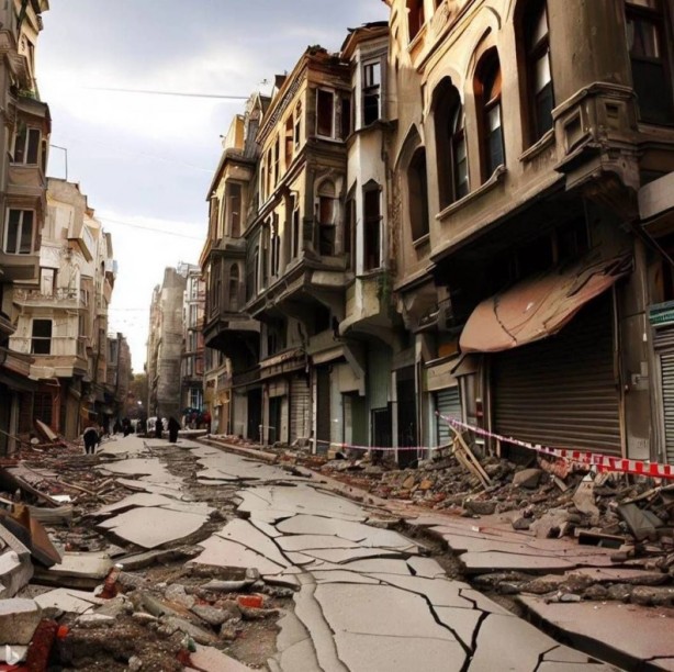 Bakmaya yürek ister… Yapay zeka beklenen İstanbul depremini çizdi 4