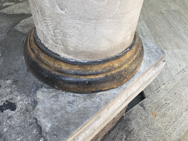 İşte tarih! Şehzade Camii sütununda yer alan yazı dikkat çekti 7