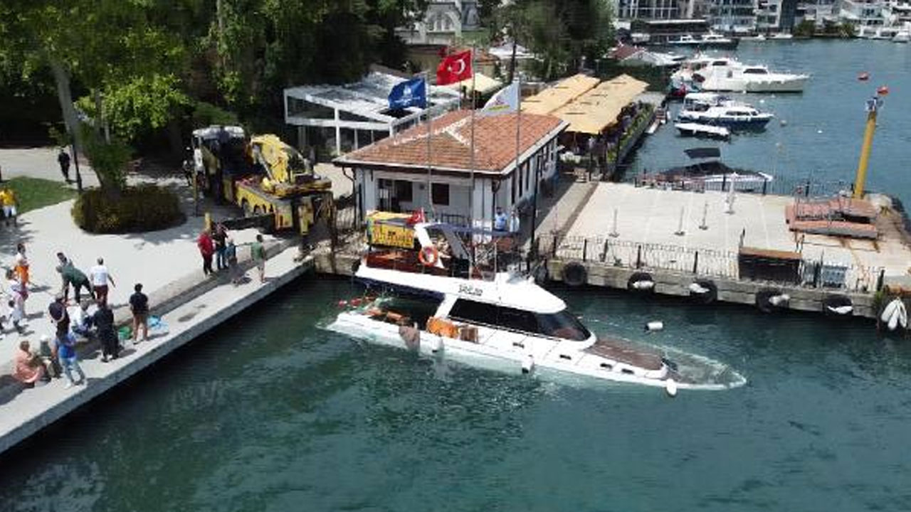 Beşiktaş'ta kiralık yat battı 10