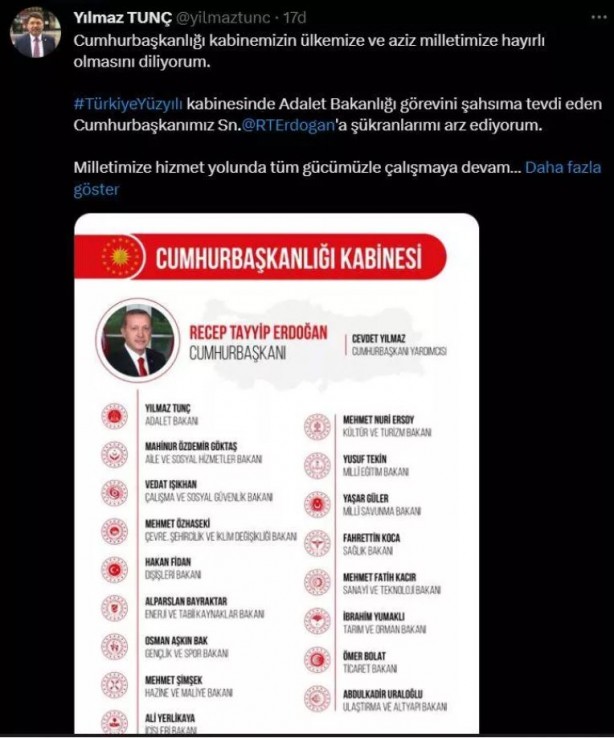 Yeni Kabine üyelerinden ilk mesajlar 7