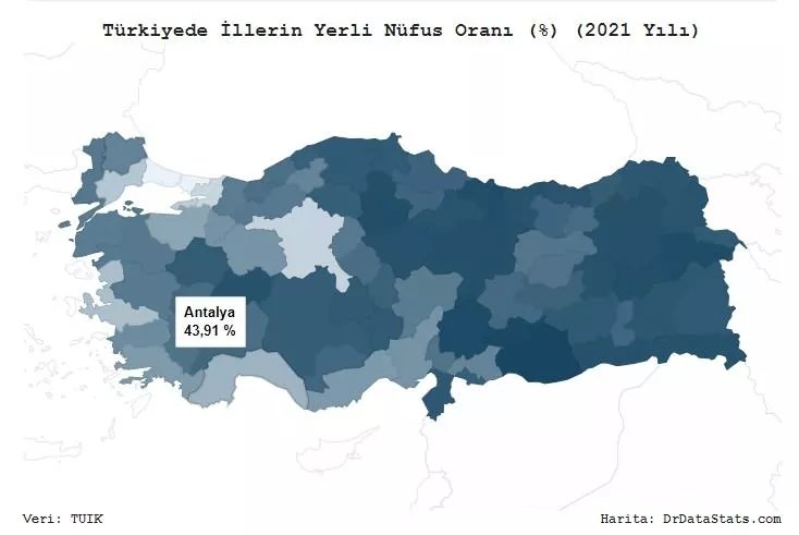 İşte Türkiye'nin en yerli şehri… İl il dikkat çeken sonuçlar! 10