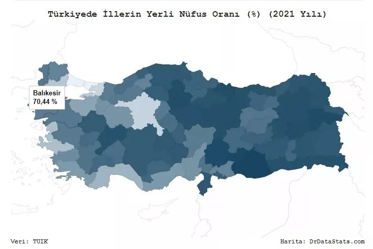 İşte Türkiye'nin en yerli şehri… İl il dikkat çeken sonuçlar! 14