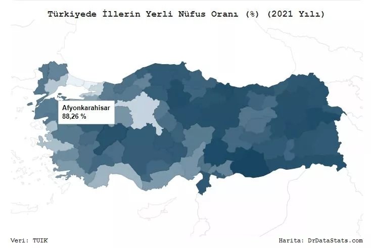 İşte Türkiye'nin en yerli şehri… İl il dikkat çeken sonuçlar! 5