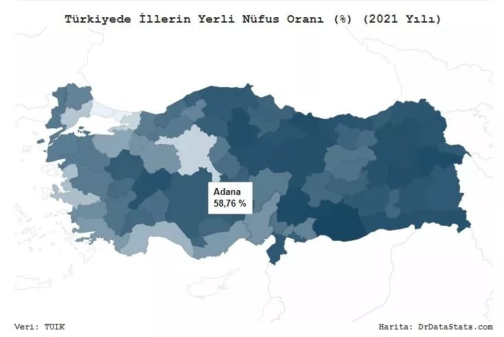 İşte Türkiye'nin en yerli şehri… İl il dikkat çeken sonuçlar! 3