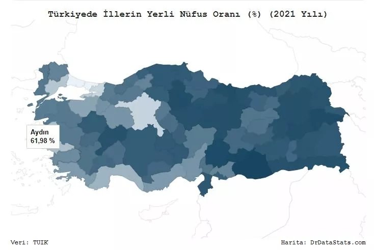 İşte Türkiye'nin en yerli şehri… İl il dikkat çeken sonuçlar! 13