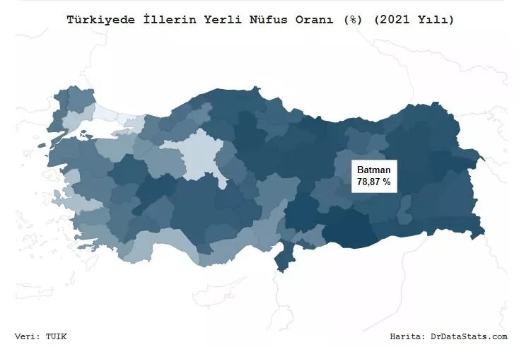 İşte Türkiye'nin en yerli şehri… İl il dikkat çeken sonuçlar! 16