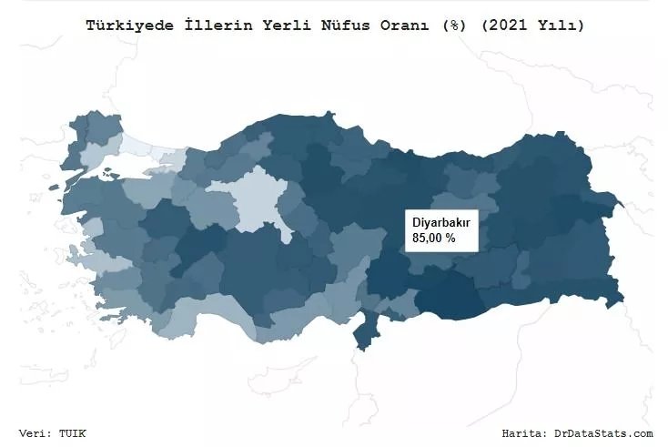 İşte Türkiye'nin en yerli şehri… İl il dikkat çeken sonuçlar! 28