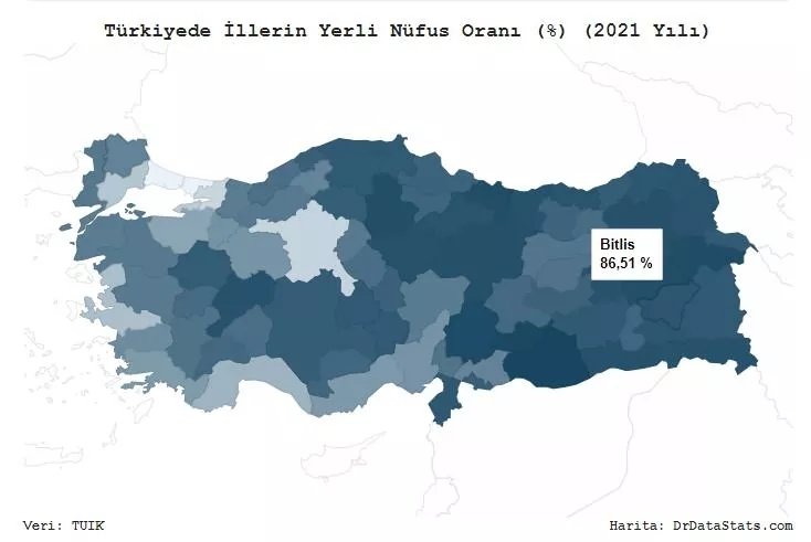 İşte Türkiye'nin en yerli şehri… İl il dikkat çeken sonuçlar! 20