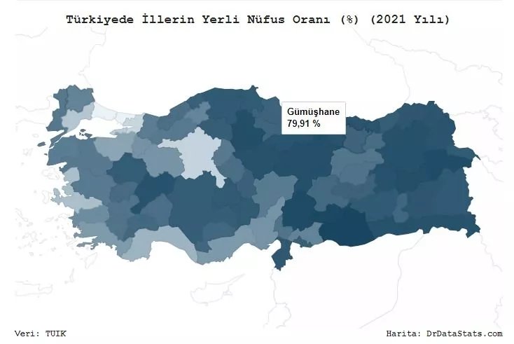 İşte Türkiye'nin en yerli şehri… İl il dikkat çeken sonuçlar! 37