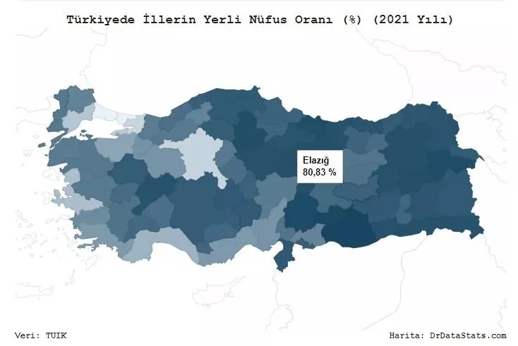İşte Türkiye'nin en yerli şehri… İl il dikkat çeken sonuçlar! 31