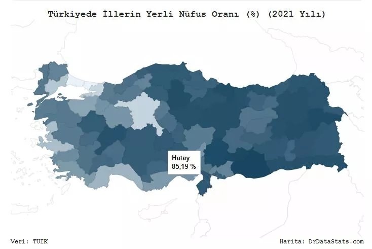 İşte Türkiye'nin en yerli şehri… İl il dikkat çeken sonuçlar! 39