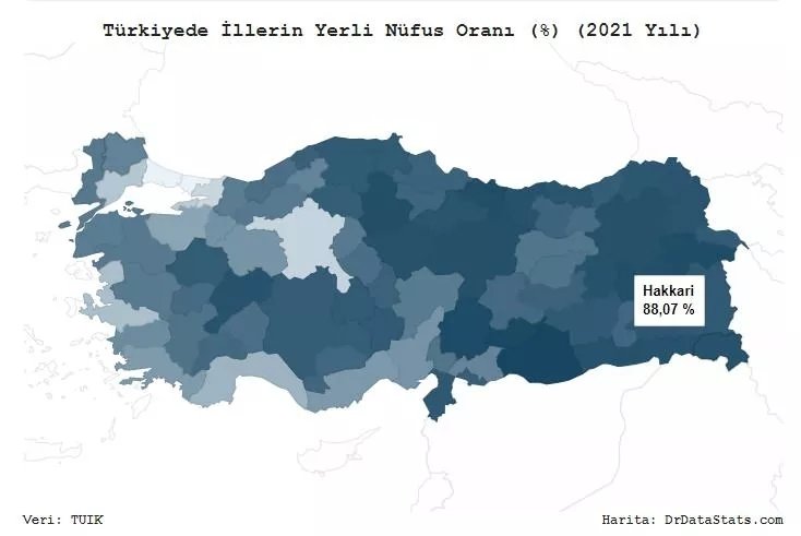 İşte Türkiye'nin en yerli şehri… İl il dikkat çeken sonuçlar! 38
