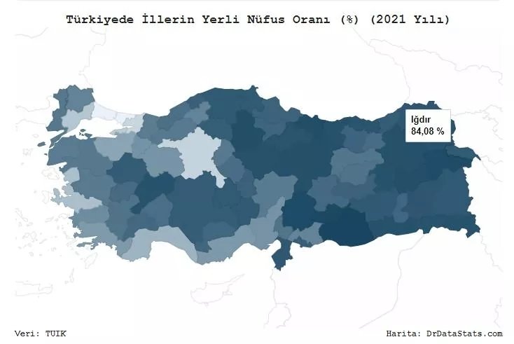 İşte Türkiye'nin en yerli şehri… İl il dikkat çeken sonuçlar! 40