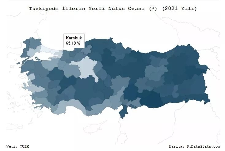 İşte Türkiye'nin en yerli şehri… İl il dikkat çeken sonuçlar! 45