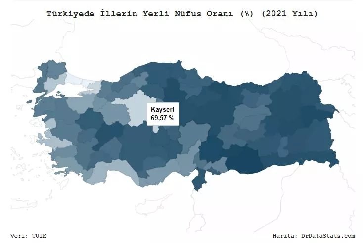 İşte Türkiye'nin en yerli şehri… İl il dikkat çeken sonuçlar! 80