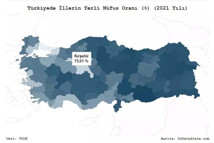 İşte Türkiye'nin en yerli şehri… İl il dikkat çeken sonuçlar! 77