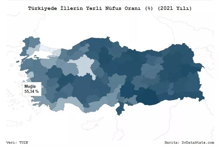 İşte Türkiye'nin en yerli şehri… İl il dikkat çeken sonuçlar! 78