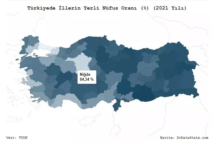 İşte Türkiye'nin en yerli şehri… İl il dikkat çeken sonuçlar! 71