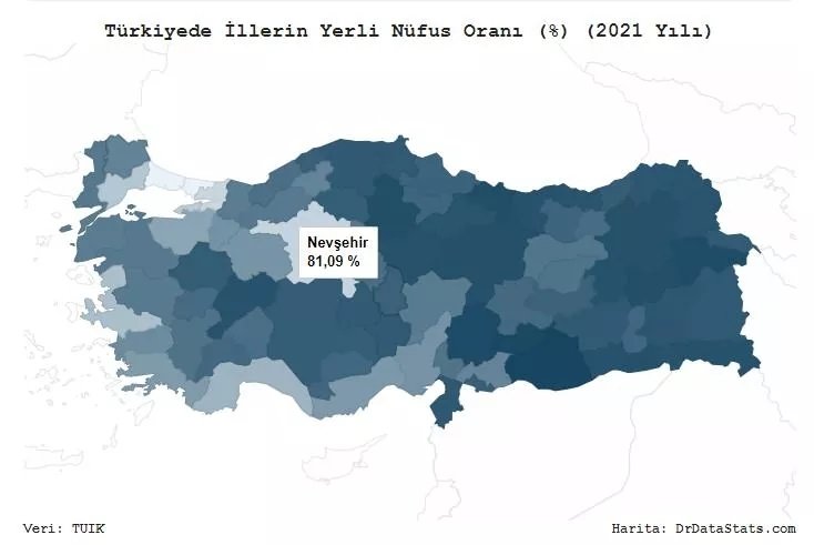 İşte Türkiye'nin en yerli şehri… İl il dikkat çeken sonuçlar! 72