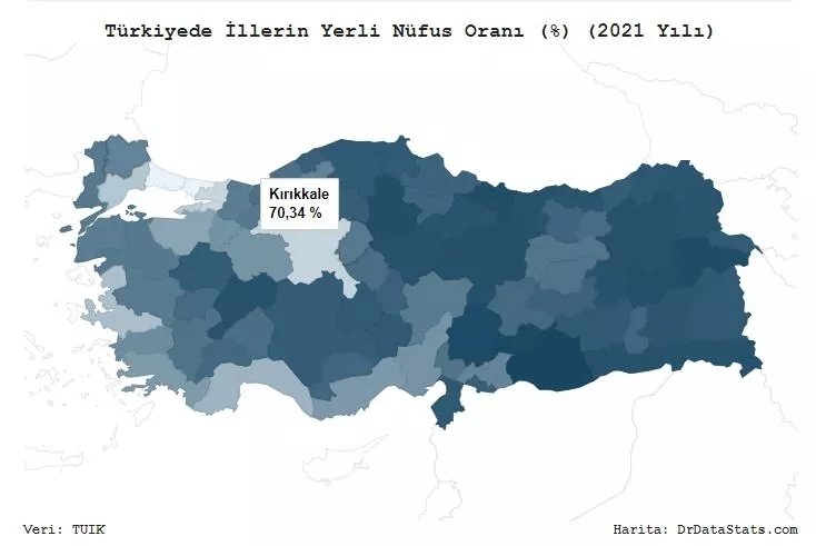 İşte Türkiye'nin en yerli şehri… İl il dikkat çeken sonuçlar! 73