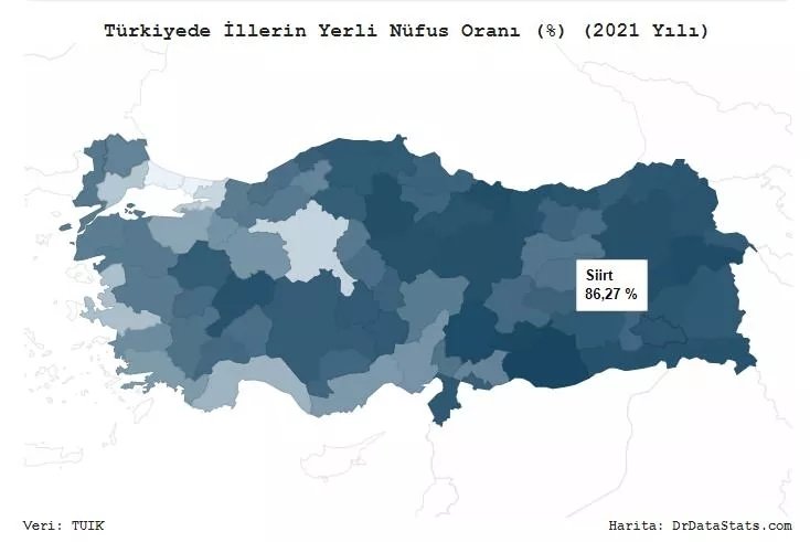 İşte Türkiye'nin en yerli şehri… İl il dikkat çeken sonuçlar! 68