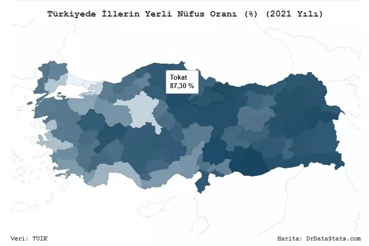 İşte Türkiye'nin en yerli şehri… İl il dikkat çeken sonuçlar! 62