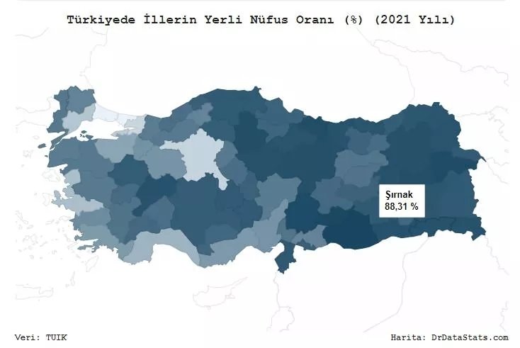 İşte Türkiye'nin en yerli şehri… İl il dikkat çeken sonuçlar! 60