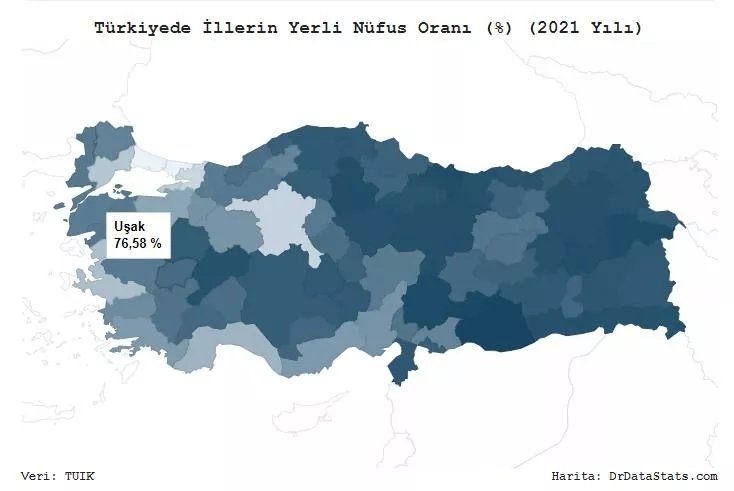 İşte Türkiye'nin en yerli şehri… İl il dikkat çeken sonuçlar! 56