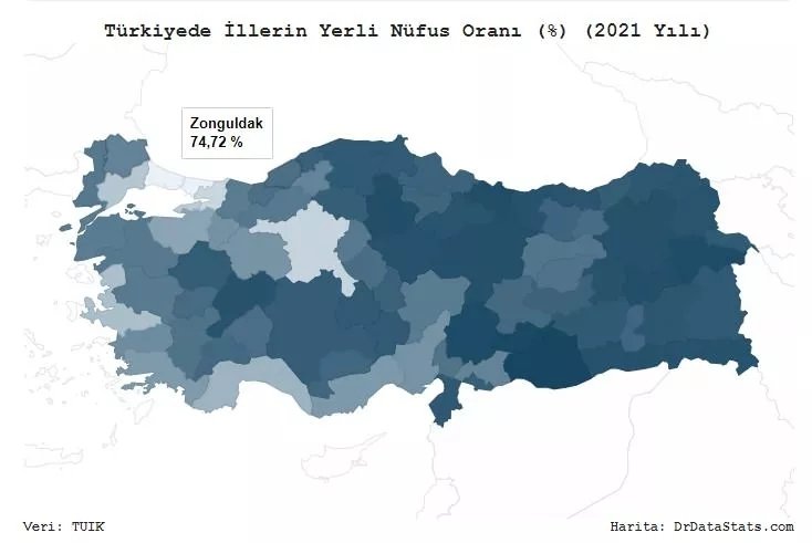 İşte Türkiye'nin en yerli şehri… İl il dikkat çeken sonuçlar! 54